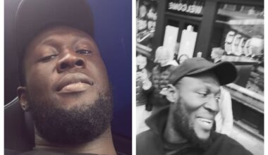 Stormzy mobbed on London high street as £400k Ferrari runs out of fuel - London Evening Standard