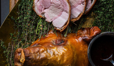 London's must-order dish of the moment? Suckling pig