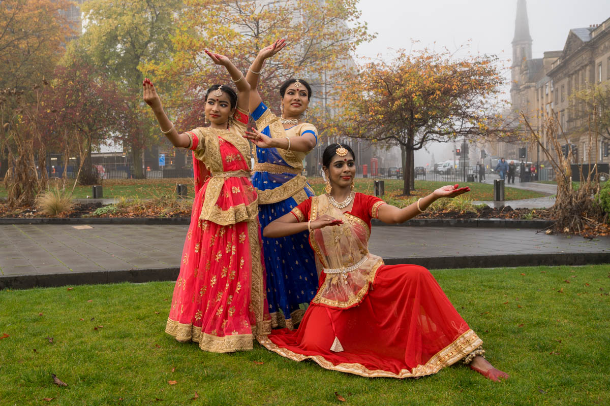 Preparing for Edinburgh Diwali for the tenth year