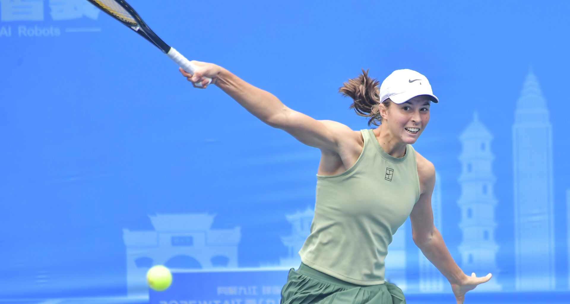 One-handed backhand partners Tagger, Golubic to meet in Jiujiang semis