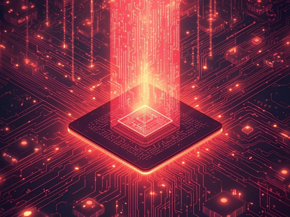Illustration reflecting GPU infrastructure and capacity