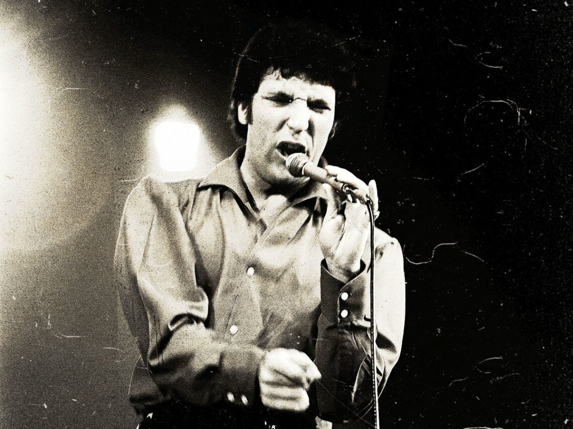 Tom Jones on stage in London, 1965