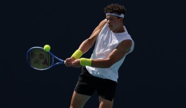 Ben Shelton will be in first-round action at ATP Washington.