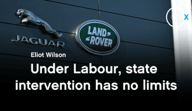 Under Labour, state intervention has no limits