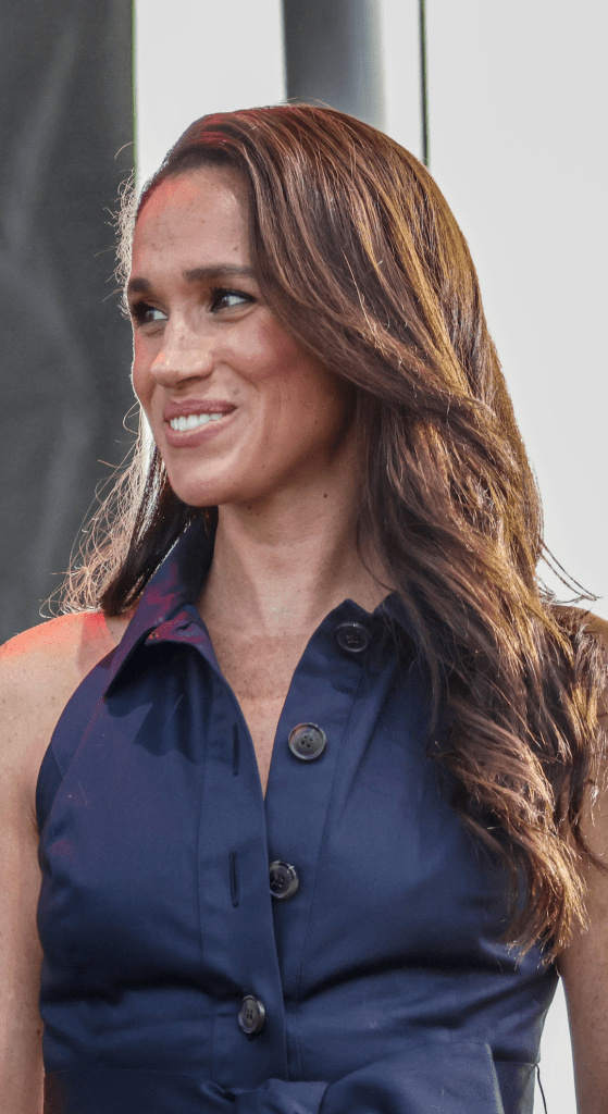 Meghan Markle smiling