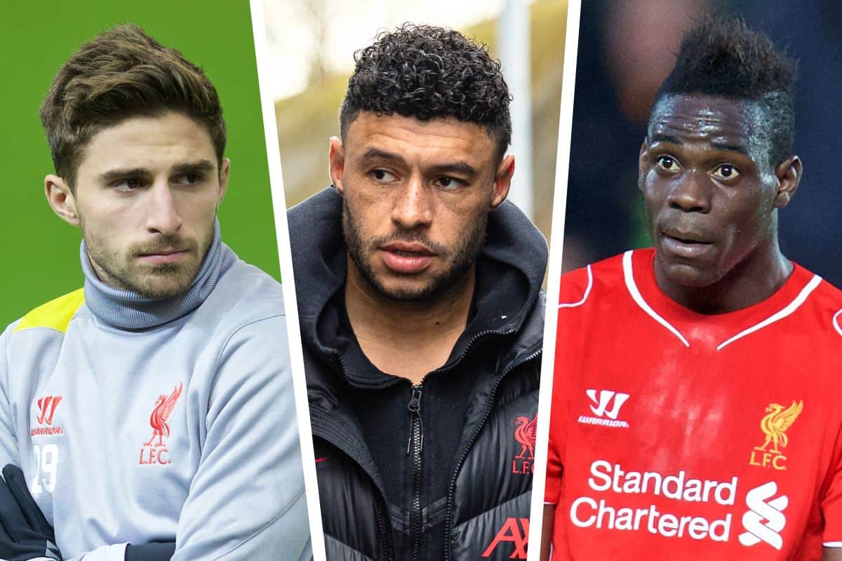 Borini, Oxlade-Chamberlain, Balotelli collage