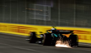 F1 Singapore Grand Prix starting grid after two disqualifications
