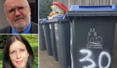 The Kent districts with best and worst recycling rates