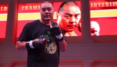 'We accepted the fight three weeks ago'