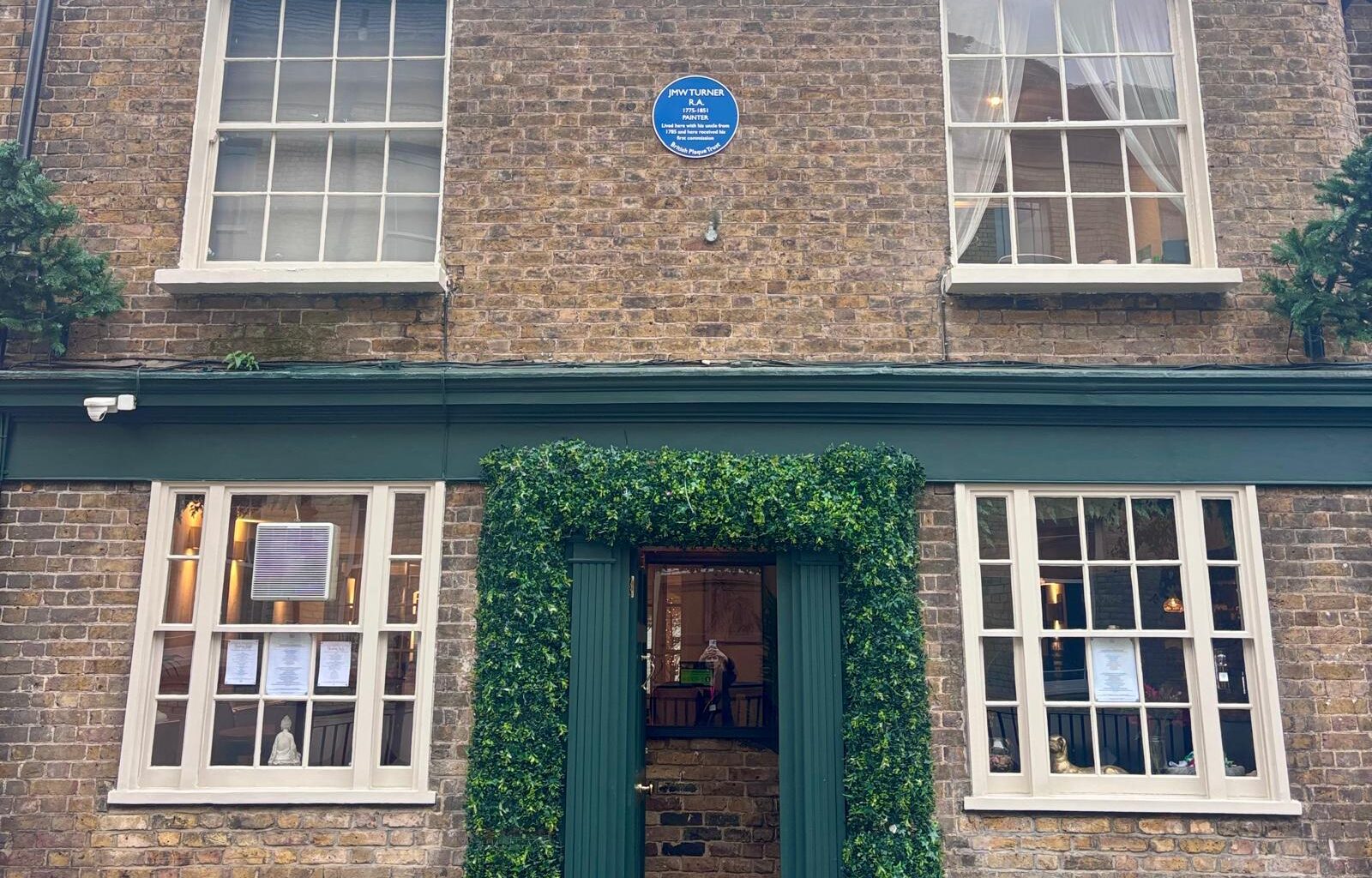 J. M. W. Turner’s south-west London childhood home honoured with blue plaque on painter’s 250th anniversary
