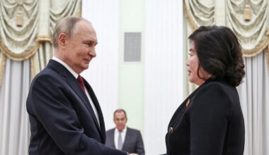 Putin Receives North Korea’s Top Diplomat As Zelenskyy Pushes Long-Range Missile Development