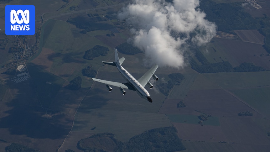 British and US planes fly 12-hour mission to patrol Russian border