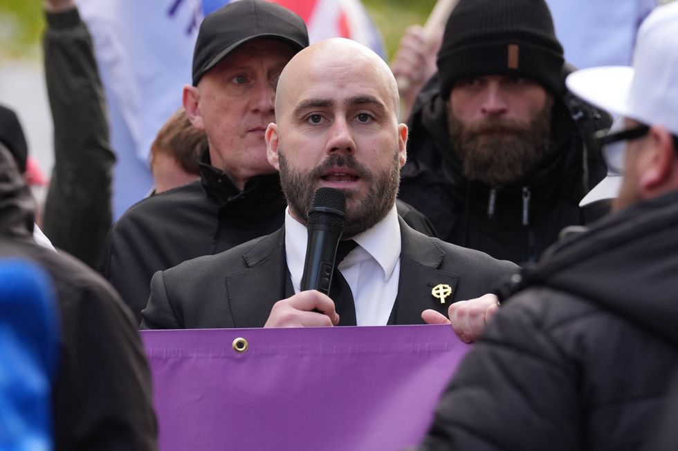 Ahead of today's protest, hard-right Ukip leader Nick Tenconi said: "We will confront the communists at Hyde Park Corner."
