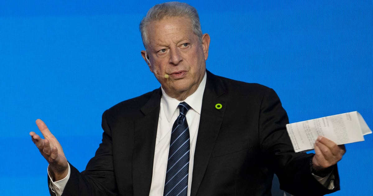 Fossil fuel industry exploiting Europe’s energy crisis, says Al Gore – POLITICO
