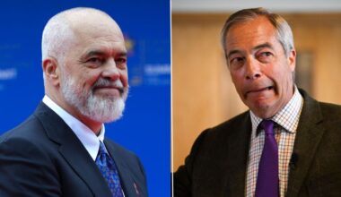 Albanian PM delivers scathing summary of Brexit as he takes aim at Farage 'theatrics'