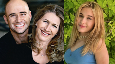 Andre Agassi and Steffi Graf’s daughter Jaz Elle melts hearts with her one-word reaction to father’s iconic tennis fashion