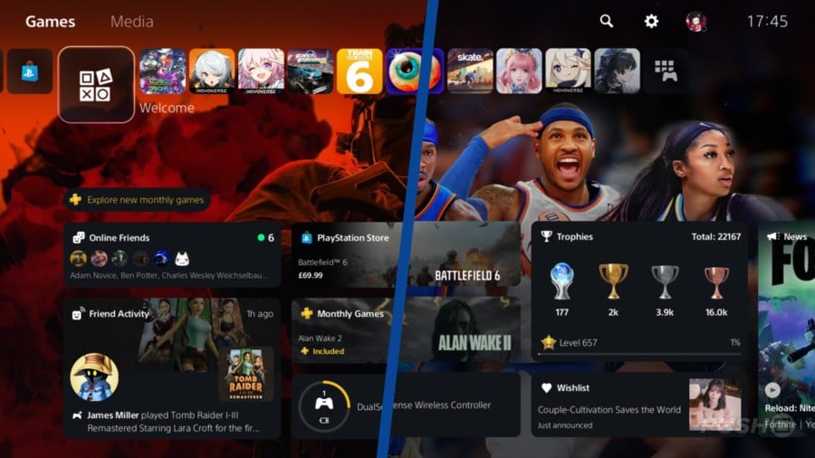 Animated Wallpapers for Two of 2025's Biggest Games Added to PS5 1