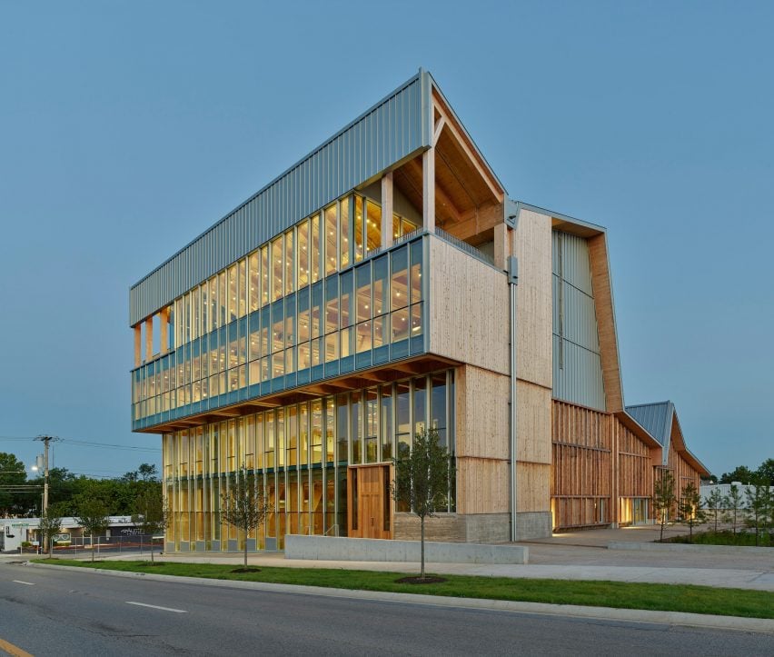 Anthony Timberlands Center for Design and Materials Innovation by Grafton Architects