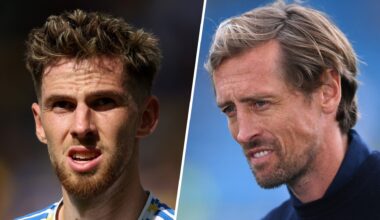 Peter Crouch agrees with Anton Stach that Leeds United man could win England call-up