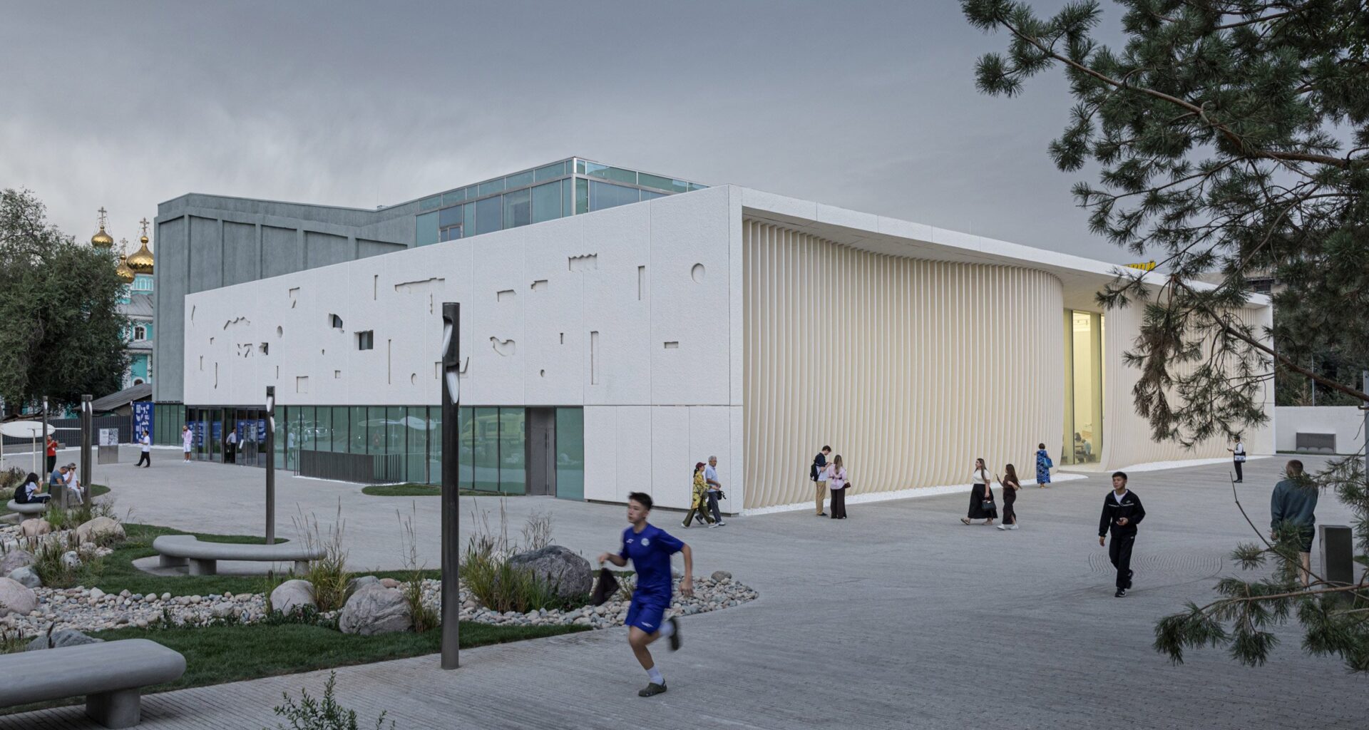 Tselinny Center of Contemporary Culture by Asif Khan