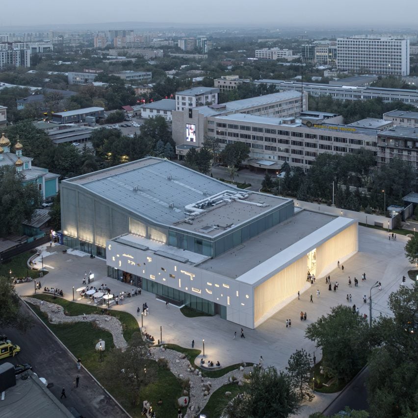 Tselinny Center of Contemporary Culture by Asif Khan