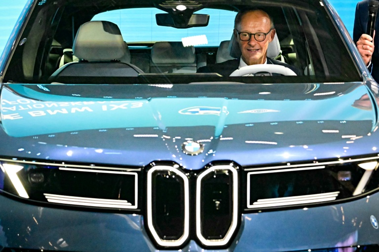At German auto crisis meet, Merz vows to fight EU gas guzzler ban