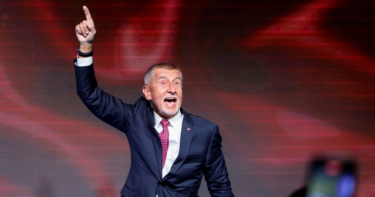 Babis's Czech Election Victory Poses Potential Headache For Brussels, Kyiv