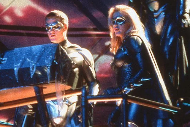 Christine Loss/Warner Bros. Chris O'Donnell and Alicia Silverstone in 'Batman & Robin'