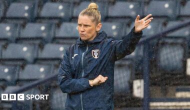 Glasgow City head coach Leanne Ross