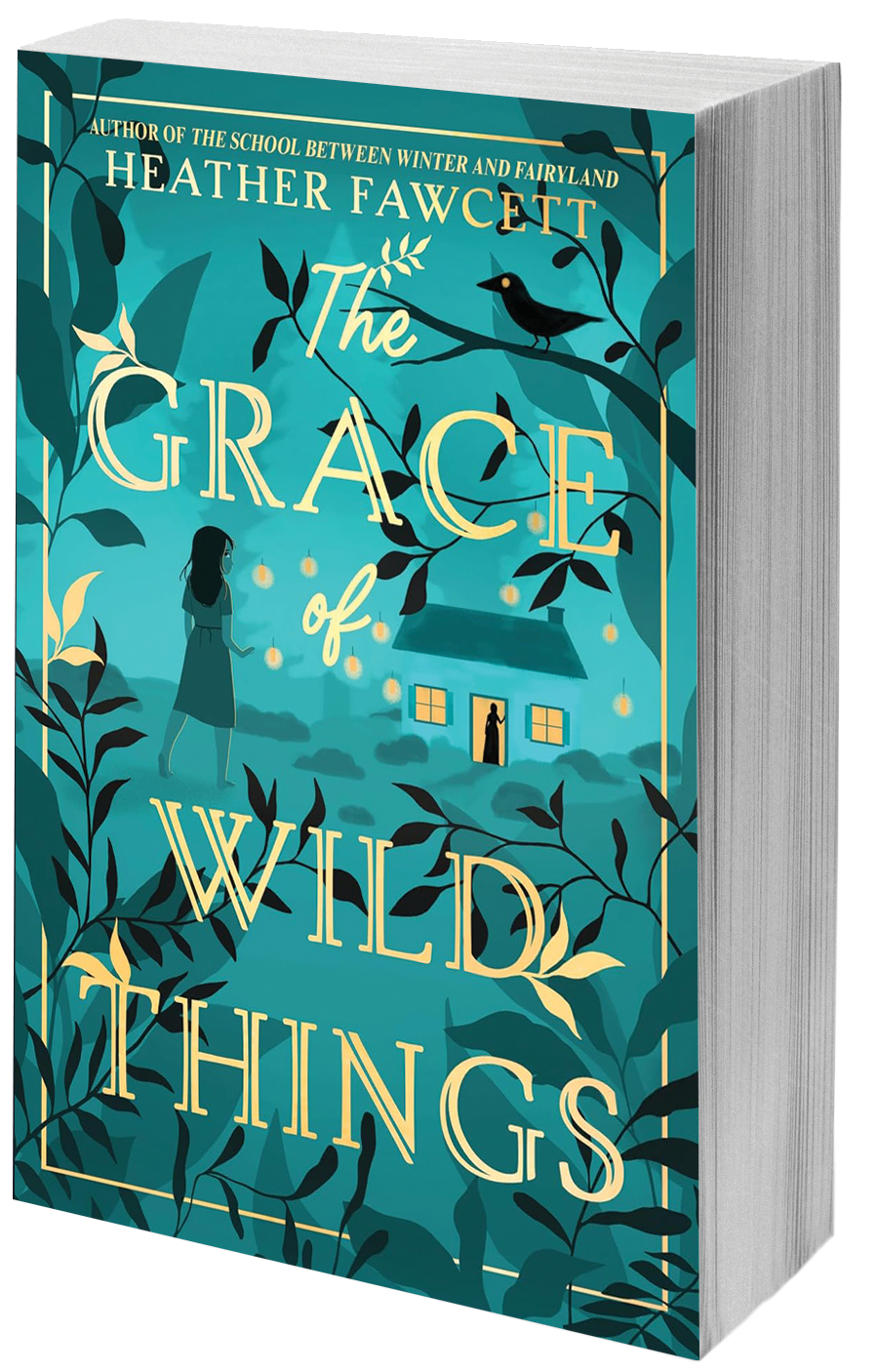 book cover girl in the woods