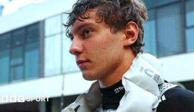 Mercedes driver Kimi Antonelli wearing a cooling vest during practice for the 2025 Saudi Arabian Grand Prix