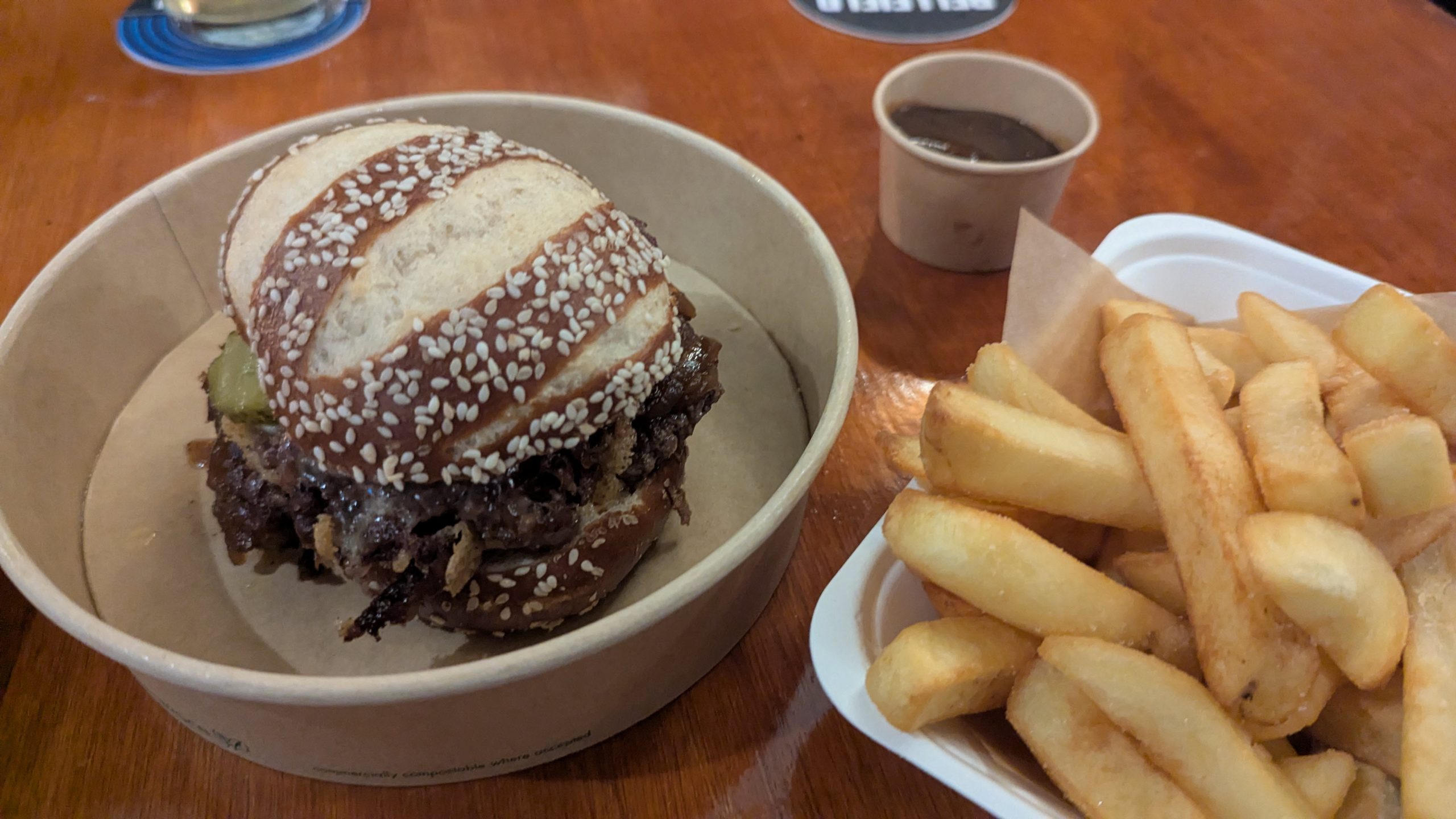 Bellfield burger at Noble