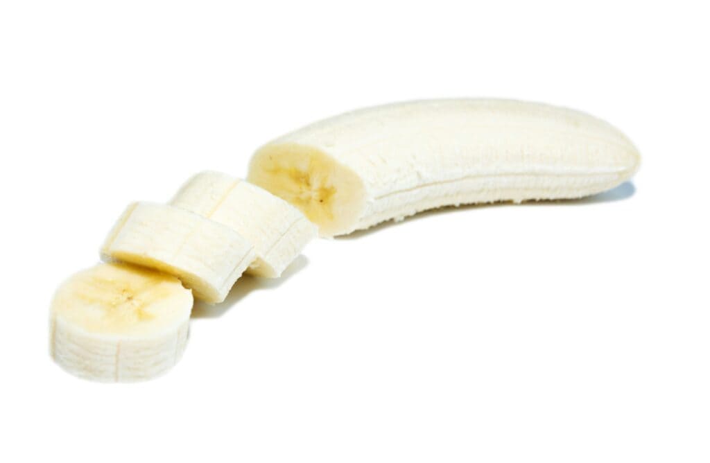 Sliced banana