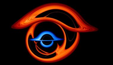 Two Black Holes Locked in a Death Spiral Imaged in Stunning First : ScienceAlert