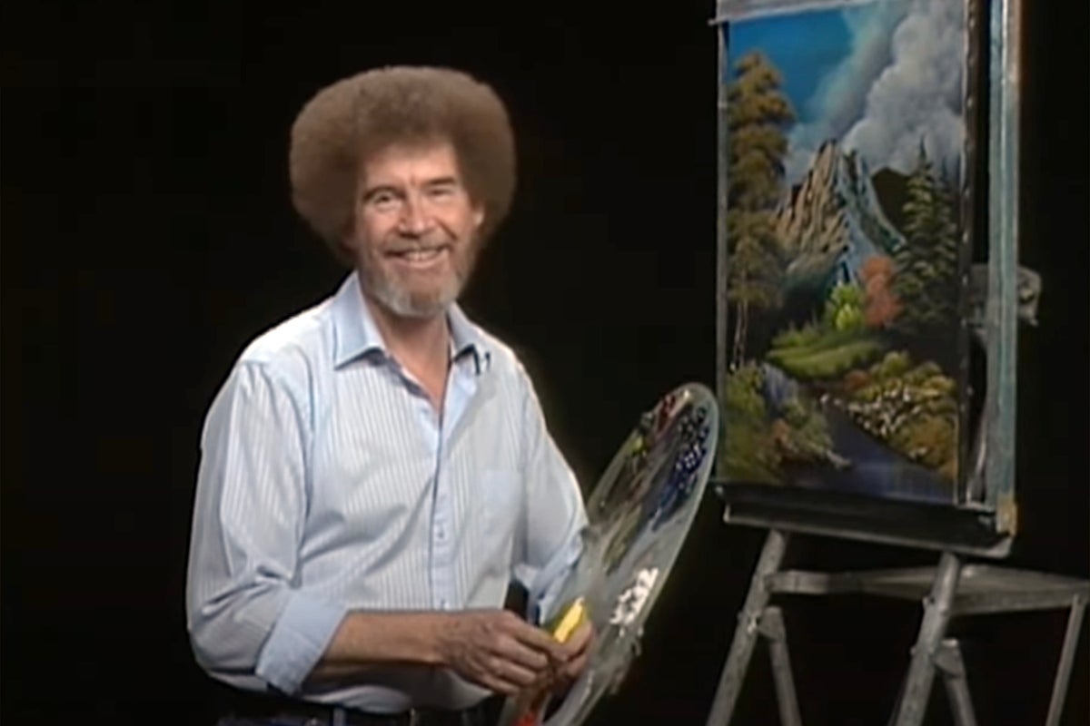 Up to $1.4m expected as Bob Ross paintings go to auction for a cause - The Independent