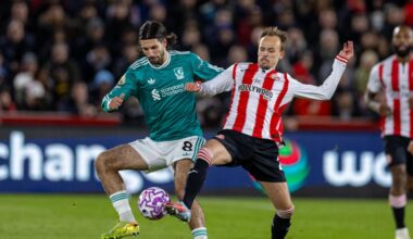 Brentford 3-2 Liverpool: Watch match action