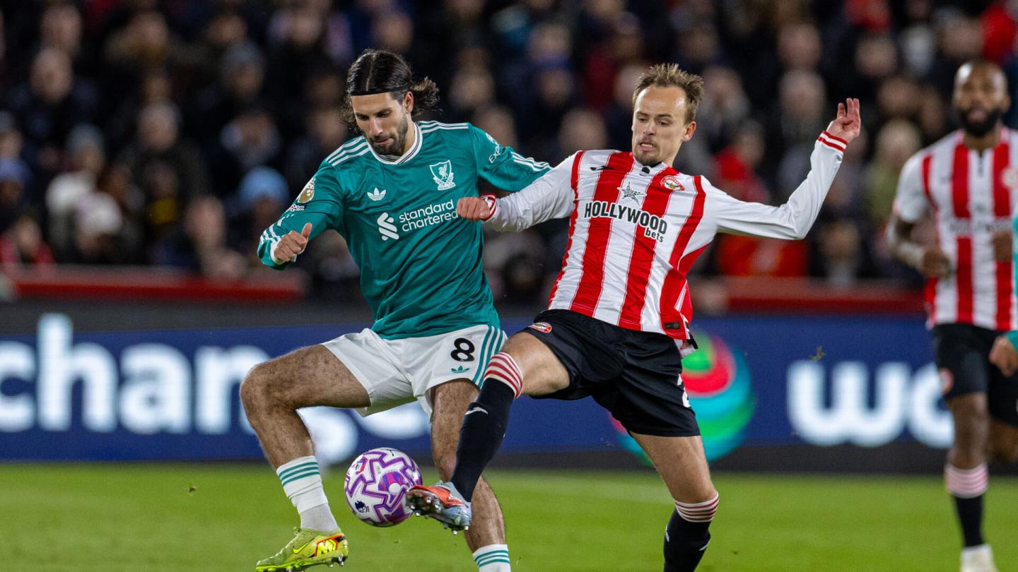 Brentford 3-2 Liverpool: Watch match action
