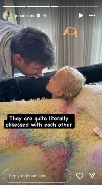 (Image via Jena Sims IG Story) Brooks Koepka and Crew