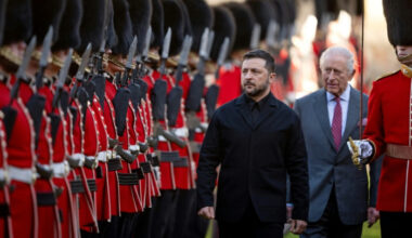 Bangkok Post - King Charles hosts Zelensky ahead of London talks