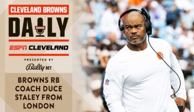 Browns RB Coach Duce Staley From London - Cleveland Browns Daily