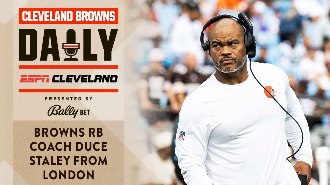 Browns RB Coach Duce Staley From London - Cleveland Browns Daily