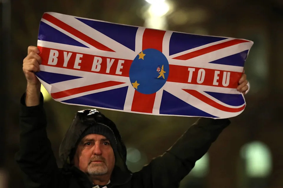 Britain voted 52 to 48 per cent to quit the EU but a majority of the public now say it was a mistake (Andrew Milligan/PA) (PA Archive)