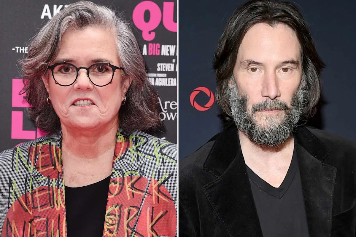 Rosie O'Donnell says Keanu Reeves was 'one of the worst' guests on her talk show