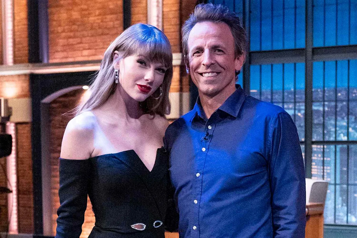 Taylor Swift to Appear on “Late Night with Seth Meyers” for a Full Episode 'TAY/kover' to Promote “The Life of a Showgirl”