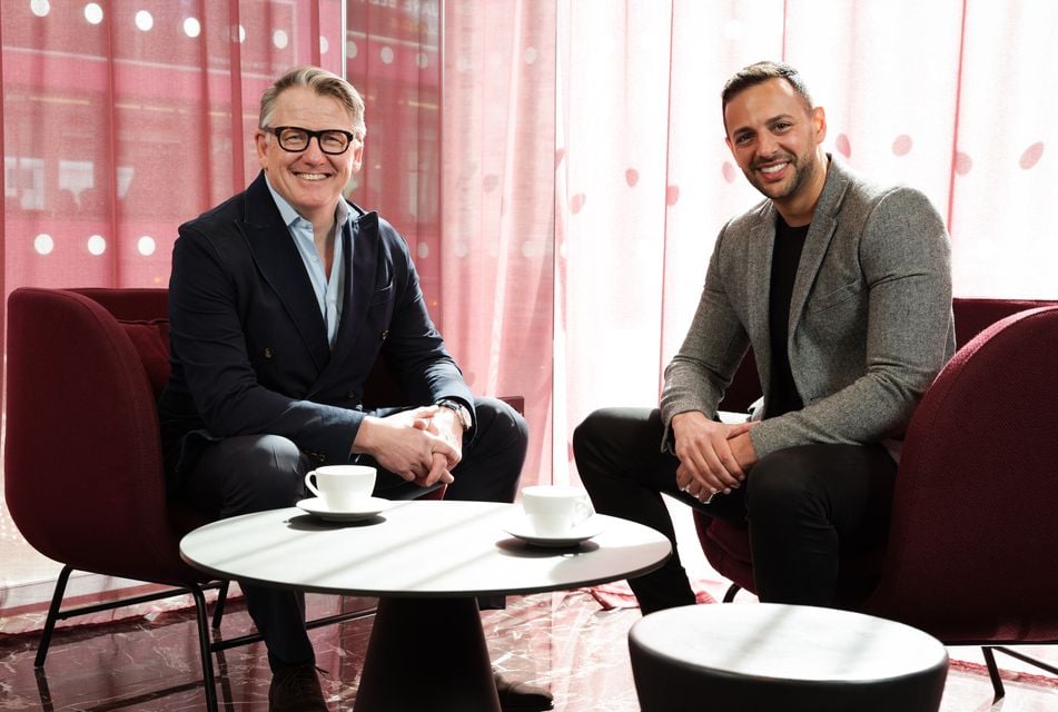 Paul McErlean, founder of MCE, and Carl Daruvalla, chief executive of Cavendish