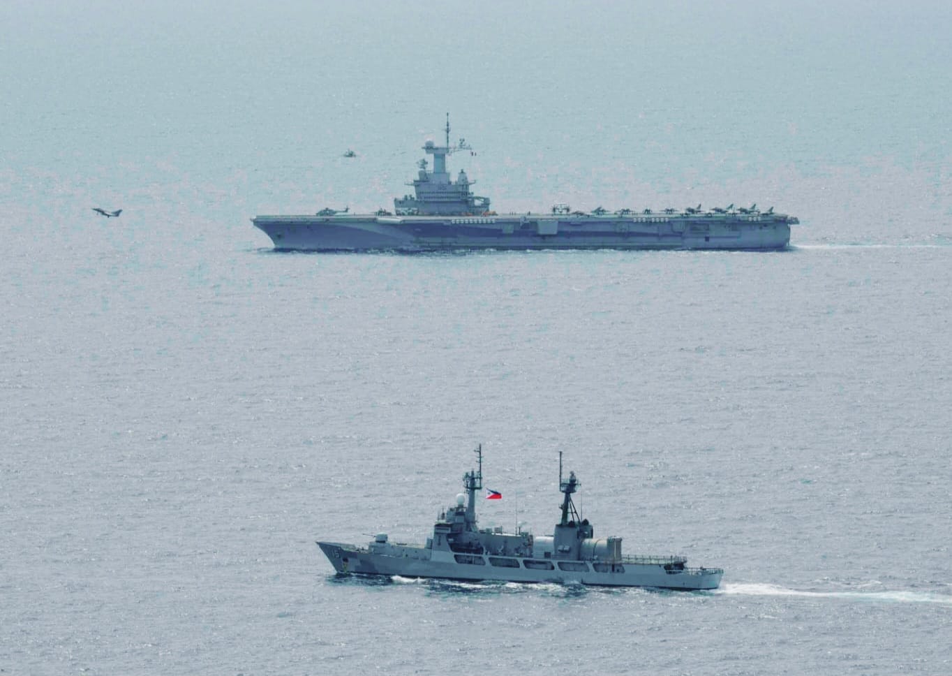 Philippines France combat drills