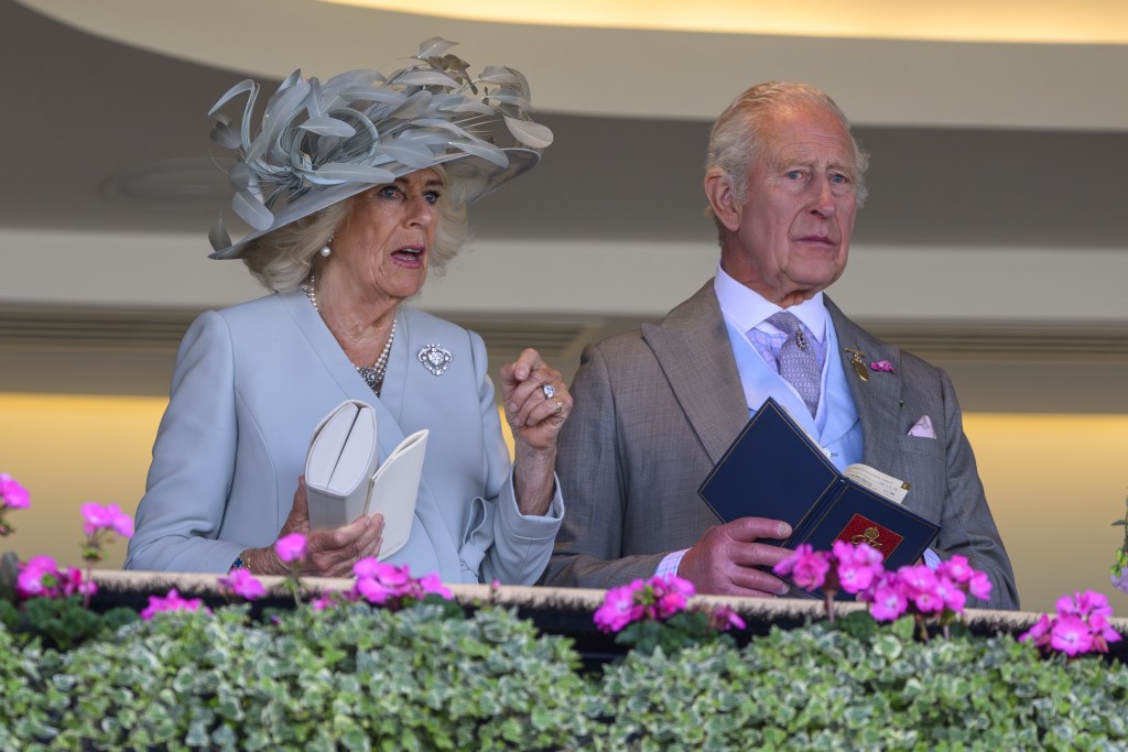 Queen Camilla and King Charles at Royal Ascot