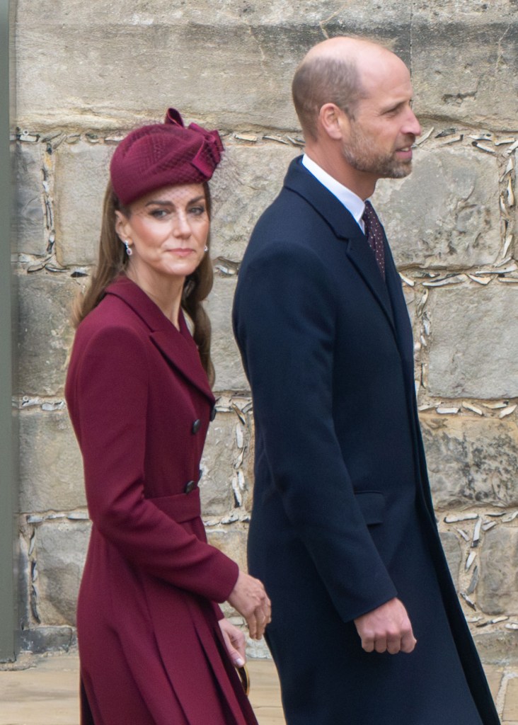 Princess Kate and Prince William at Windsor during Donald Trump's state visit