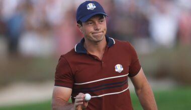 'Was pretty upsetting' - Viktor Hovland recalls bizarre Ryder Cup incident