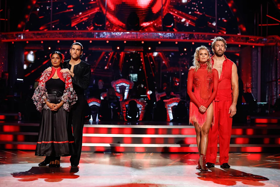 Chris Robshaw faced Balvinder Solpal in the Week Four Strictly dance off. (BBC)